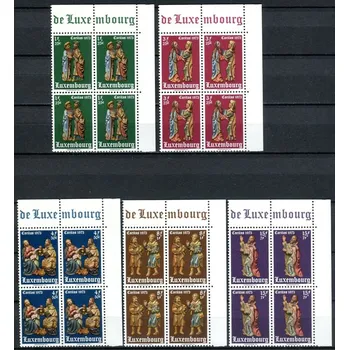 Poštovní známka (1973) MiNr. 871 - 875 - ** - Lucembursko - 4-bl - Charita