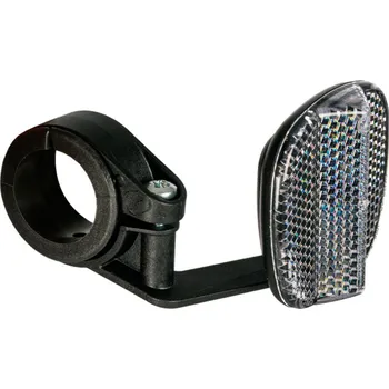 Cyklosvítilna Herrmans FR-7 řidítka (Odrazka predná Herrmans FR-7 na kormidlo s držiakom)