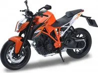 Welly KTM motocykl 1290 Super Duke R oranžový