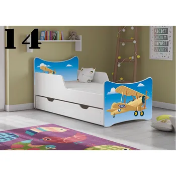 Dětská postel Plastiko Dětská postel Letadlo - 14 - 140x70