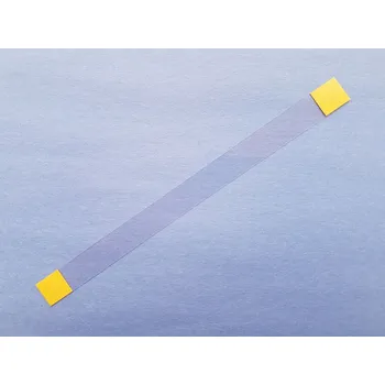 Prodejní regál Plastový držák wobbleru N24, se samolepící páskou, 200mm