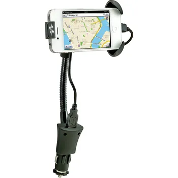 Ohebný držák mobilního zařízení včetně nabíjení