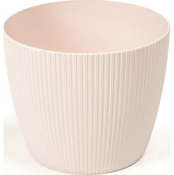 Květináč Plastový květináč Magnolia Jumper 300 mm, světle béžový