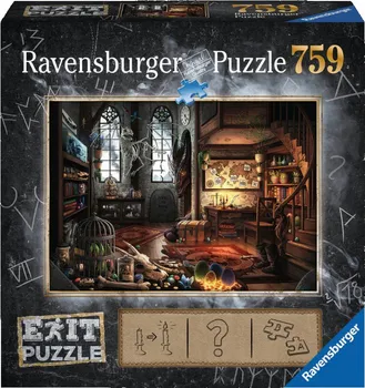 Puzzle Ravensburger Exit: Dračí laboratoř 759 dílků