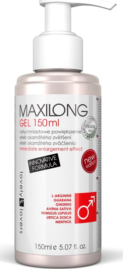 Gel Lovely Lovers MAXILONG 150 ml - s kupónem KUP15 cena 458 Kč + extra diskrétní expedice