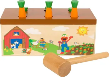 Dřevěná hračka Legler Zatloukačka Sesame Street 