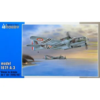 Plastikový model Special hobby 1/48 model 167F-A.3 (Glenn over France 1940-45)