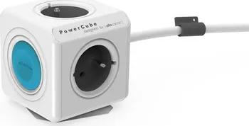 Elektrická zásuvka PowerCube Extended SmartHome bílá/šedá