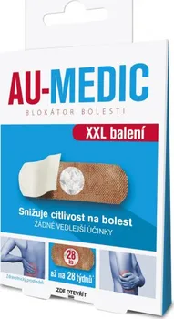 Náplast Au-Medic blokátor bolesti 28 ks