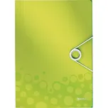 Leitz WOW Spisové desky A4 s gumou