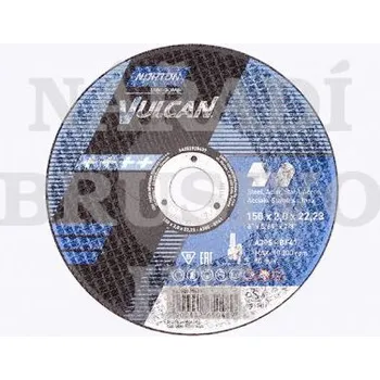 Řezný kotouč Norton Řezný kotouč 125x2x22,23 A30S VULCAN 5900442650472