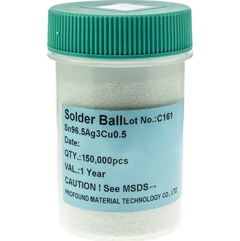 Páječka Bezolovnaté cínové kuličky 150.000 kuliček 0,40mm