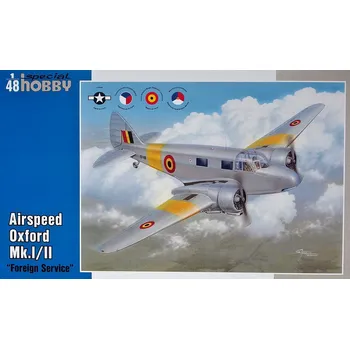 Plastikový model Special hobby 1/48 Airspeed Oxford Mk.I/II Foreign Service