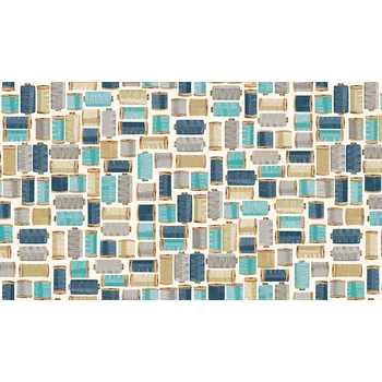 MAKOWER UK Látka bavlna v metráži 2139B