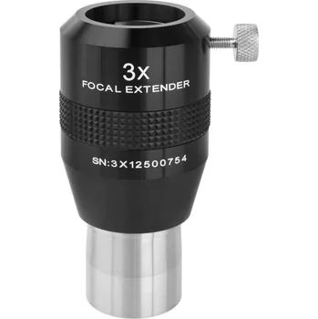Hvězdářský dalekohled Barlow čočka Explore Scientific Focal Extender 3x 1,25″