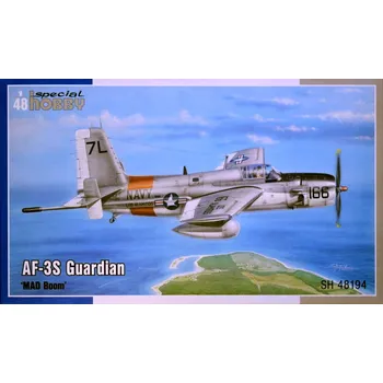 Plastikový model Special hobby 1/48 AF-3S Guardian 'MAD Boom' (4x camo)