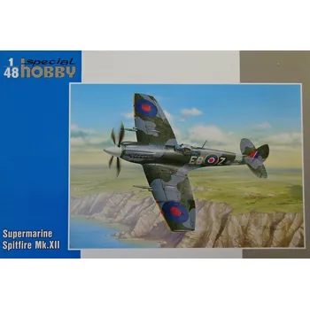 Plastikový model Special hobby 1/48 Supermarine Spitfire Mk.XII (4x camo)
