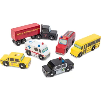 autíčko Le Toy Van Set autíček New York