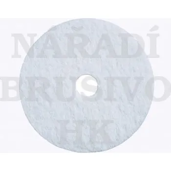 Brusný kotouč Norton Brusné rouno disk 406x89 BEARTEX JF175 bílý super lesk 3157625592858