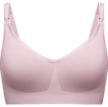 Těhotenská móda Těhotenská a kojicí podprsenka BRAVADO SILK 2v1, růžová (Body Silk Seamless)