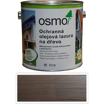 barva a nátěr na dřevo OSMO 905 2,5 l Patina