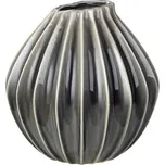 Váza Broste WIDE M V.25cm kouřová