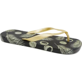 Dámské pantofle Coqui Kaja černá/zlatá Velikost: 37 (EU)