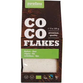 Purasana Coco Flakes Fine 2 x 125 g