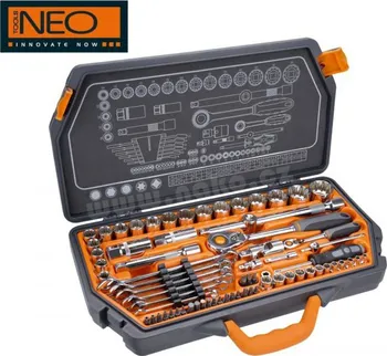 Gola sada Neo Tools 08-635 1/4"+1/2" 71 dílů