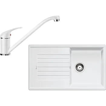 Granitový dřez Blanco Set 12 A + baterie Daras