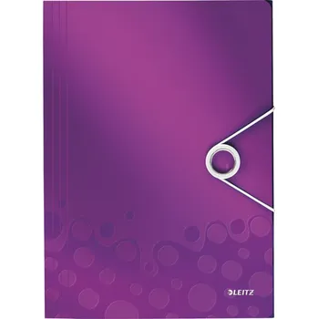 Leitz WOW Spisové desky A4 s gumou