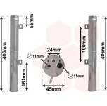 Sušárna, klimatizace VAN WEZEL 3000D090