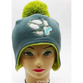 Kukla RDX čepice na uši 3467 Stopa Barva: šedá, Velikost: 3 (2-4 roky)