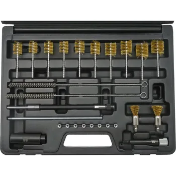 Systém vstřikování Univerzální sada na čištění sedel a prostoru pro vstřikovače, 26 dílů, Welzh (Welzh Werkzeug)