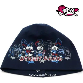 Čepice RDX čepice 1937 Street gang Barva: Modrá, Velikost: 3 (2-4 roky)