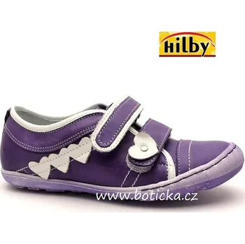 Dívčí polobotky HILBY F-4550-371 fialové Velikost: 33