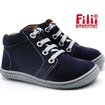 Chlapecké polobotky Filii barefoot GECKO LACES OCEAN M Velikost: 25