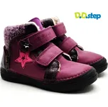 Zimní boty DDstep 040-417A vínová Velikost: 35