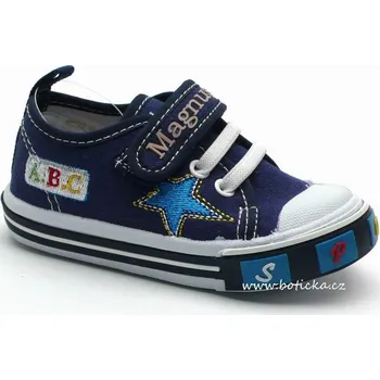 Chlapecká obuv Dětské tenisky MAGNUS 43-0067 navy Velikost: 19
