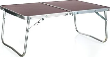 kempingový stůl Happy Green Tourneo hnědý 60 x 40 x 26 cm
