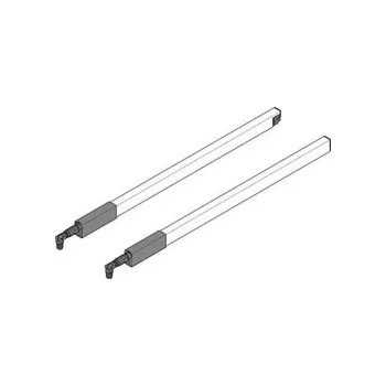 Nábytkové kování Blum Reling podélný L+P 500 mm, . šedá