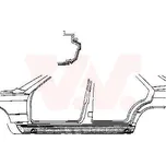 Nástupní panel VAN WEZEL 3020110