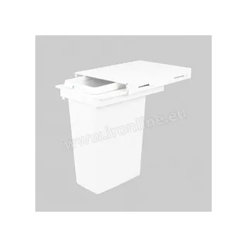 Nábytkové kování Kôš na odpadky KR435, 1x35l, do evobox 500 mm, bíly