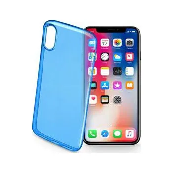Pouzdro na mobilní telefon CELLULARLINE: Barevné gelové pouzdro CELLULARLINE COLOR pro Apple iPhone X / XS, modré