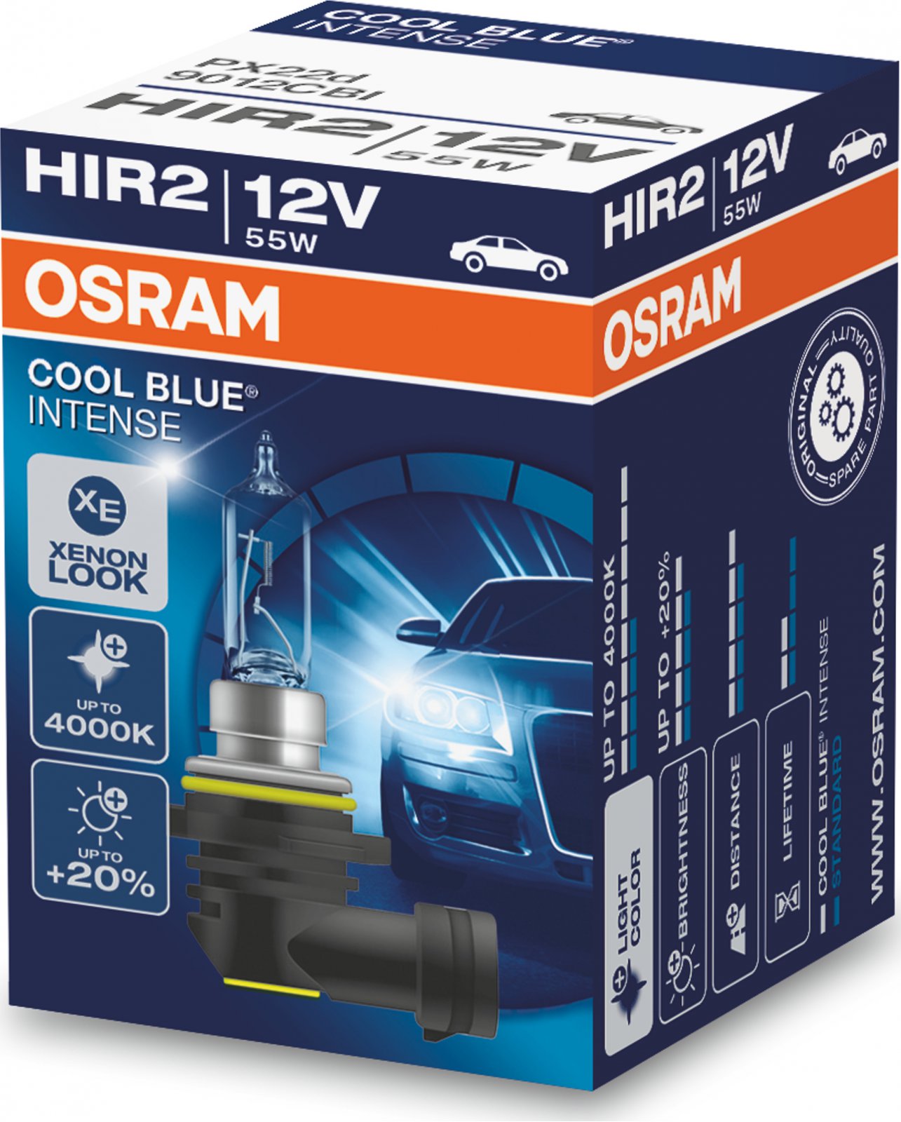 Osram Cool Blue Intense HIR2 12V 55W od 750 Kč 