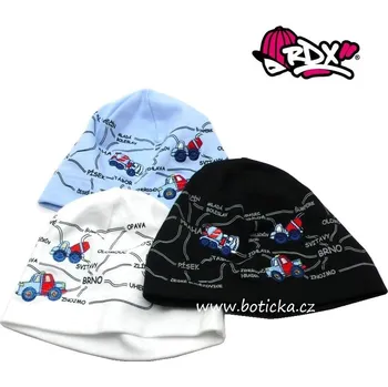 Čepice Čepice jednoduchá RDX 1456 mapa Barva: Bílá, Velikost: 5 (5-7 let)