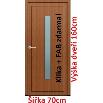 Vchodové dveře Vchodové plastové dveře Soft Hana 70x160 cm - Akce!