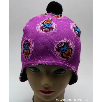 Kukla Čepice zimní RDX funkční 3556 na uši Barva: fialová, Velikost: 3 (2-4 roky)