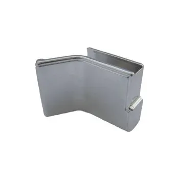 Nábytkové kování Závěs Sklo - Madlo, . chrom