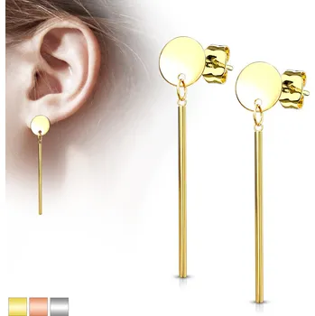 Náušnice Náušnice chirurgická ocel SE3626